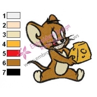 Tom and Jerry Embroidery Design 13